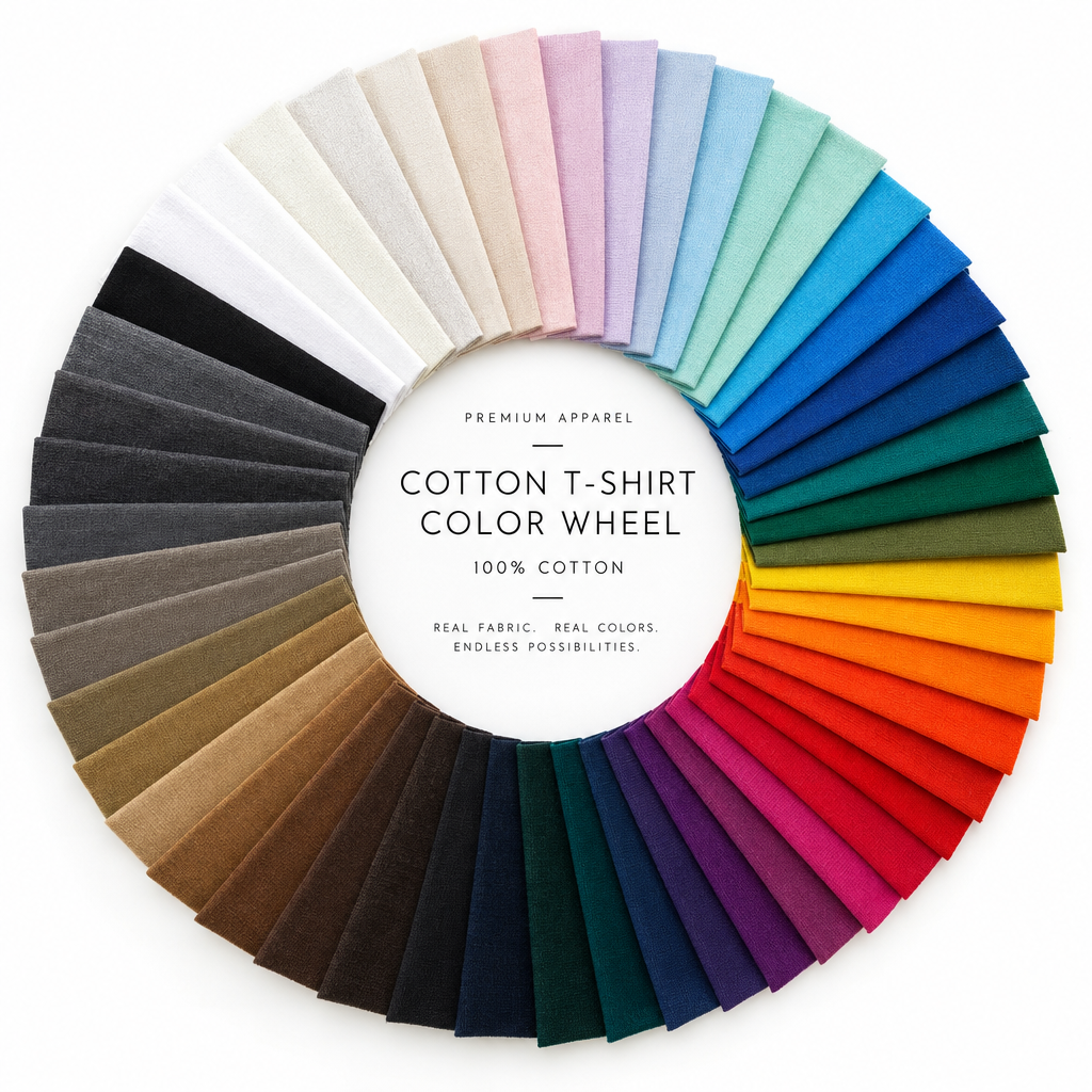 Best Blank T-Shirt Colors to Stock: White, Black, Off White, Camo, Orange & More