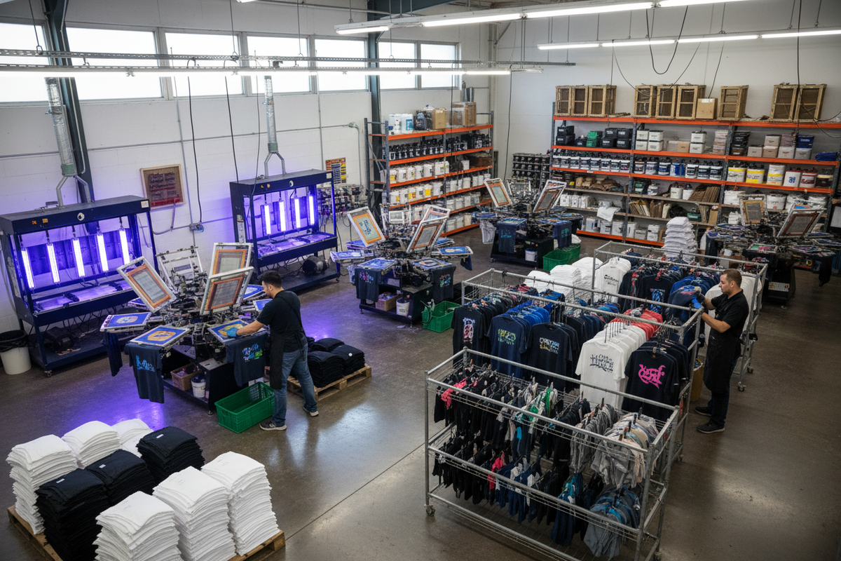 Why Screen Printers Are Switching to LA-Based Blank Suppliers