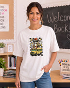 School Bus Raccoon - DTF Transfer
