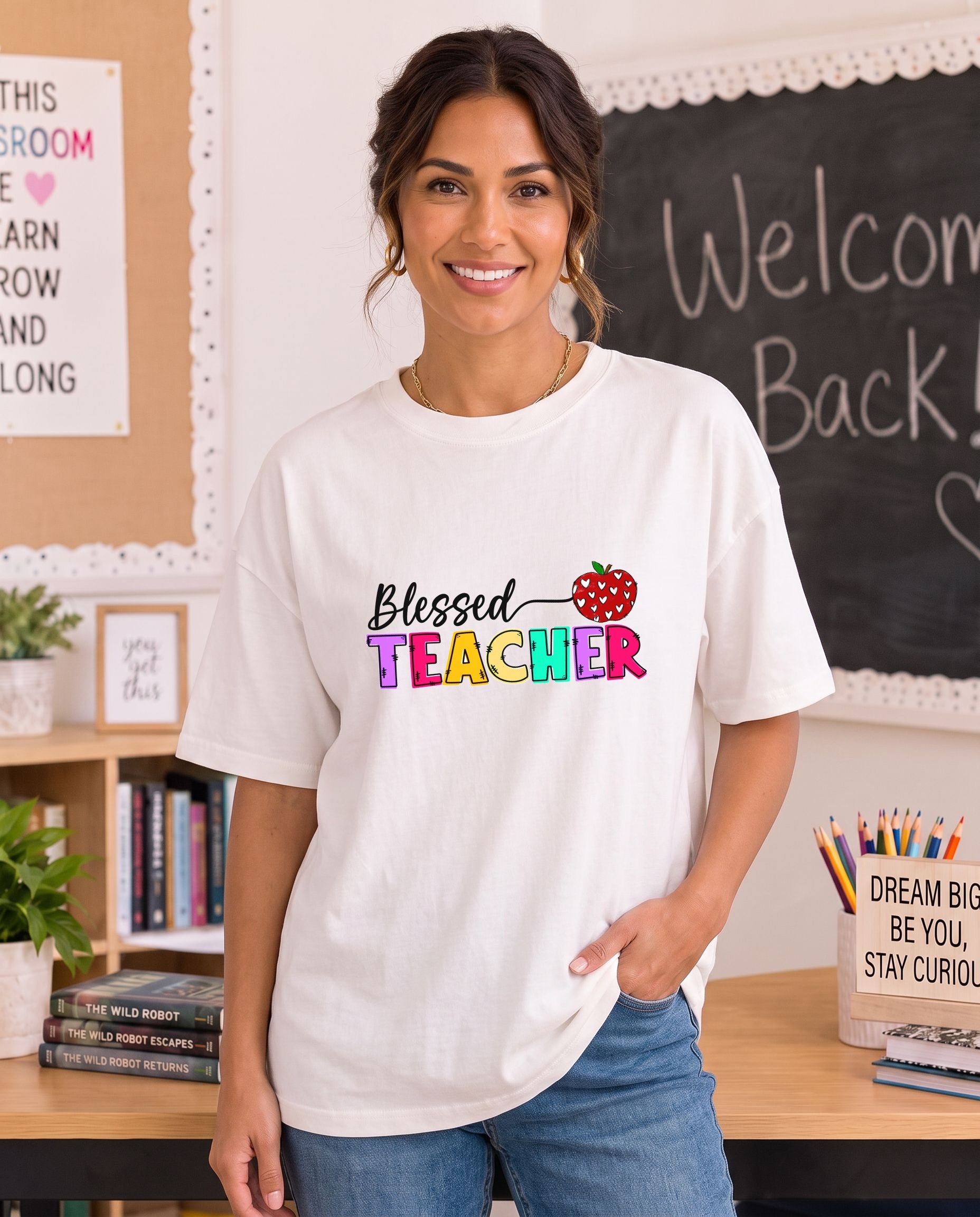 Blessed Teacher - DTF Transfer