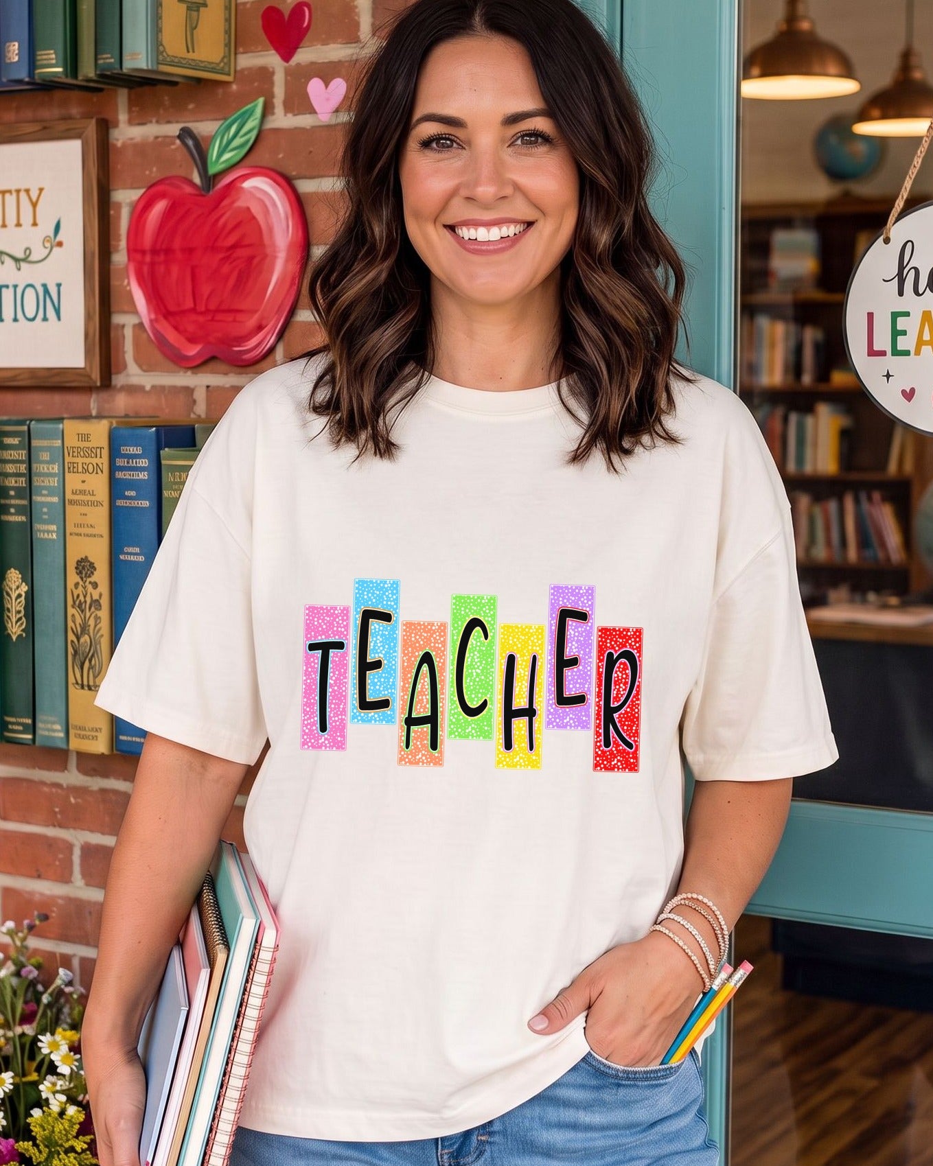 Teacher sign - DTF Transfer