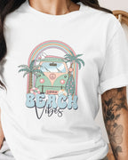 Retro Summer Beach Vibes – DTF Transfer