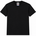 PROL LINE Black 100% Cotton Short Sleeve T-Shirt 6 oz | 200 GSM