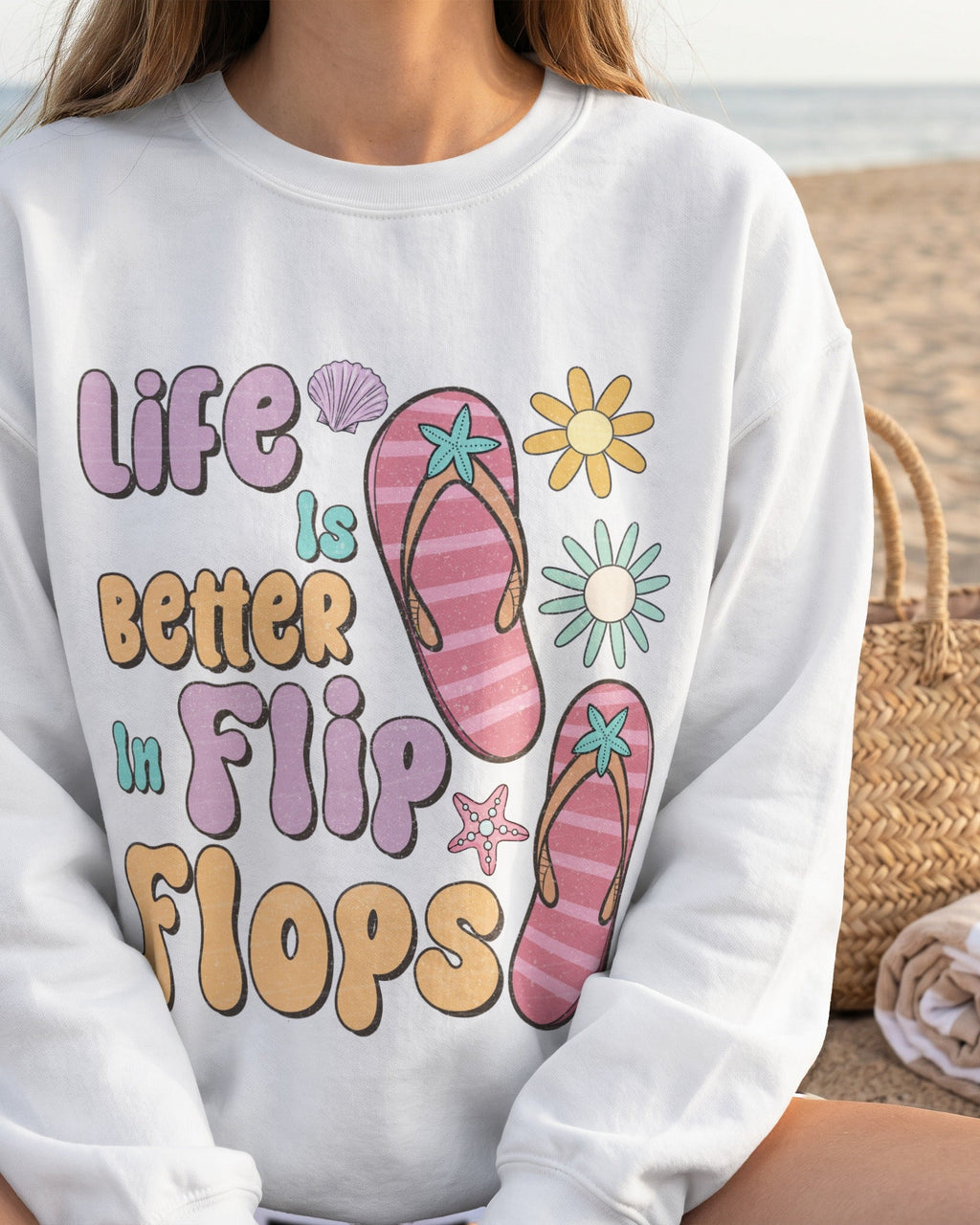 Life is Better in Flip Flops – DTF Transfer