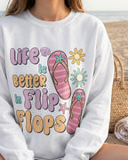 Life is Better in Flip Flops – DTF Transfer