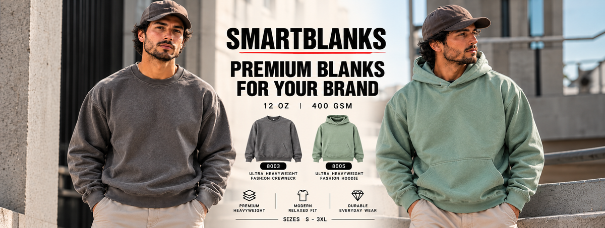 Premium blanks urbanwear campaign by Halo26