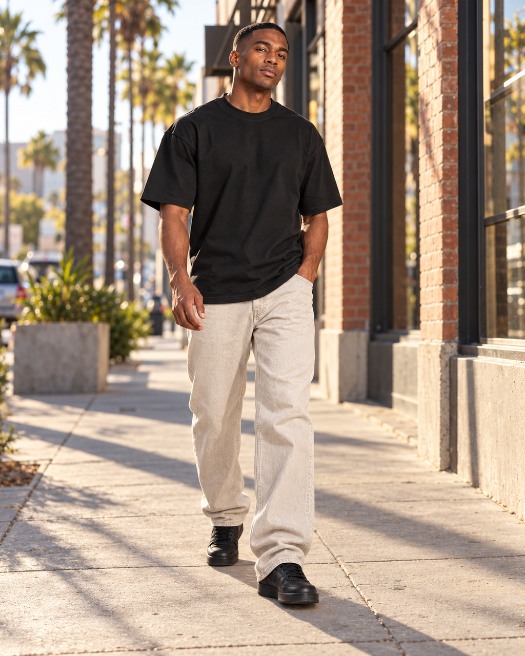 CA Apparel 2038 Super Heavyweight Crewneck Short Sleeve T-Shirt 10.9 oz | 370 GSM