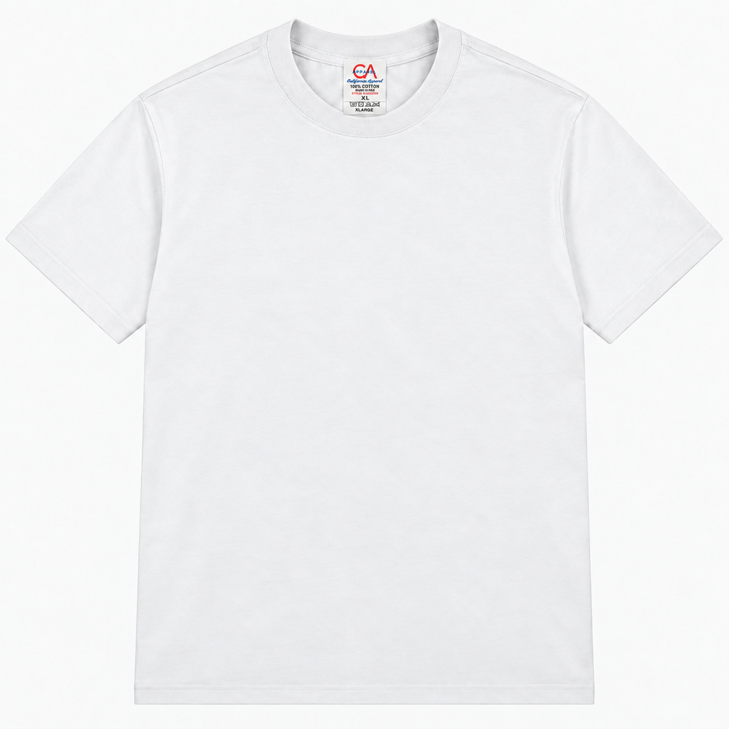 CA Apparel 2038 Super Heavyweight Crewneck Short Sleeve T-Shirt 10.9 oz | 370 GSM