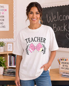 Teacher Pink Pencil - DTF Transfer