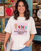 Teaching is My Ministry with Stripes - DTF Transfer