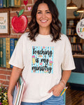 Teaching is my ministry checkered - DTF Transfer