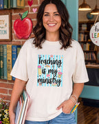 Teaching is my ministry checkered - DTF Transfer