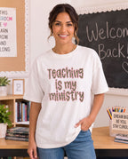 Cheetah Teaching is my ministry - DTF Transfer