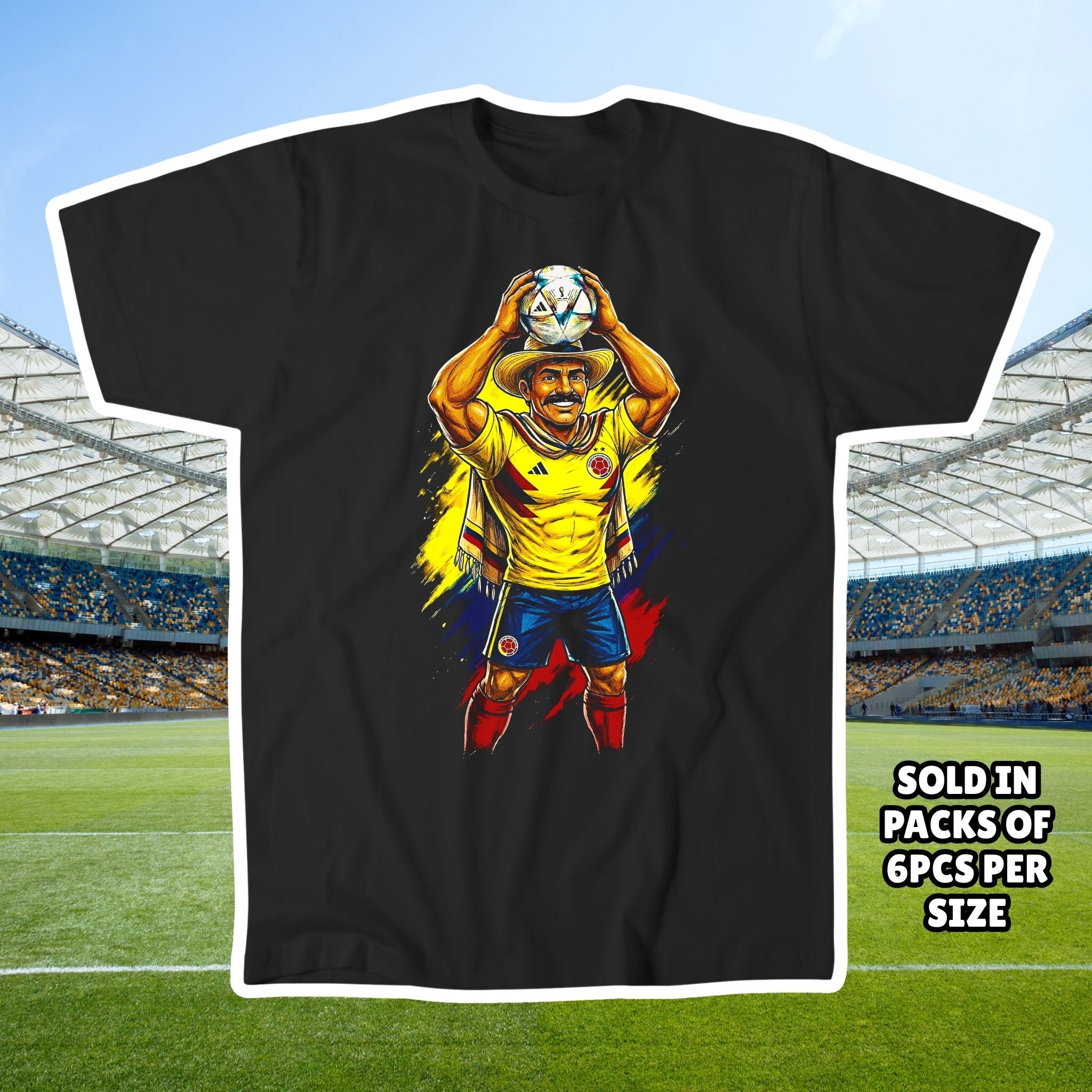World Cup 2026 Official Mascots T-Shirt - Canada USA Mexico