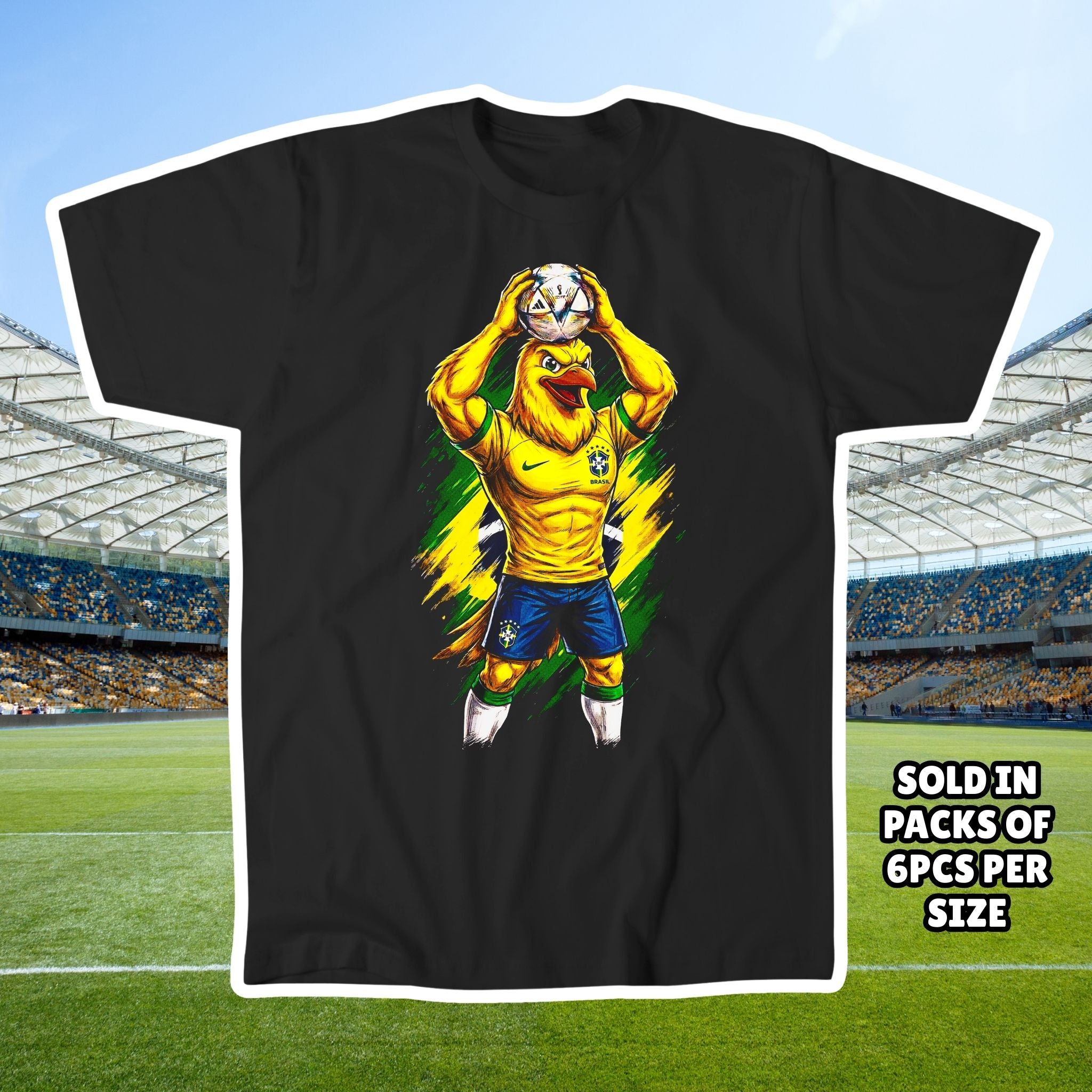 World Cup 2026 Official Mascots T-Shirt - Canada USA Mexico