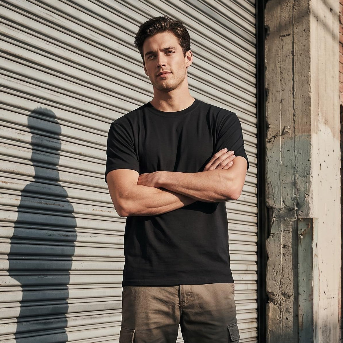 Blank 100% Cotton Short Sleeve T-Shirt K31103 | 175 GSM midweight