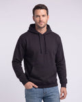 UMI Hooded Sweater with Flat Cord – Black