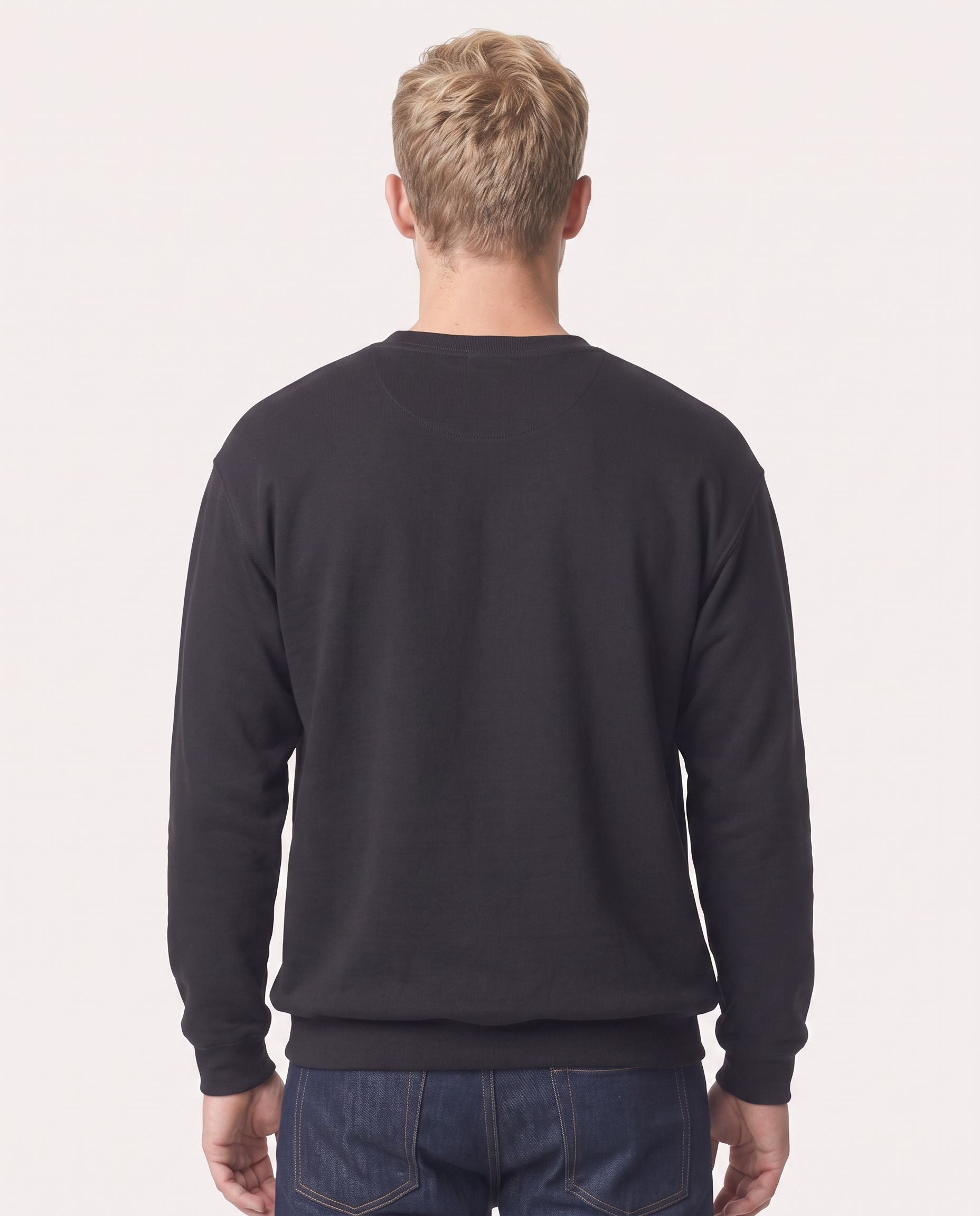 Stretch Rib Crew Neck Sweater 3M-WGH-SS1