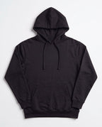 UMI Hooded Sweater with Flat Cord – Black