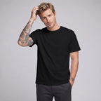 Blank Cotton Short Sleeve Unisex Tee | 180GSM| Wholesale Screen Print & DTF Ready