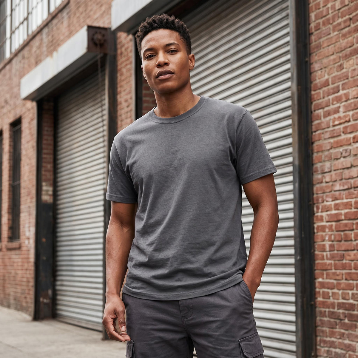 Blank 100% Cotton Short Sleeve T-Shirt K31103 | 175 GSM midweight