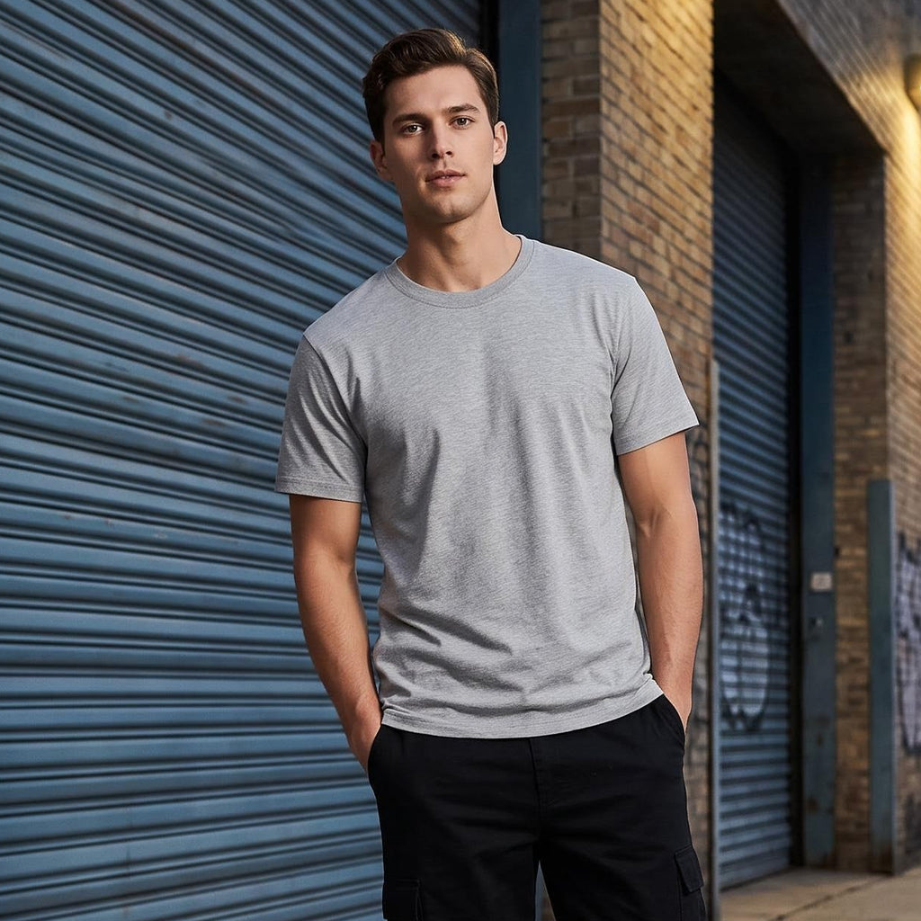 Blank 100% Cotton Short Sleeve T-Shirt K31103 | 175 GSM midweight
