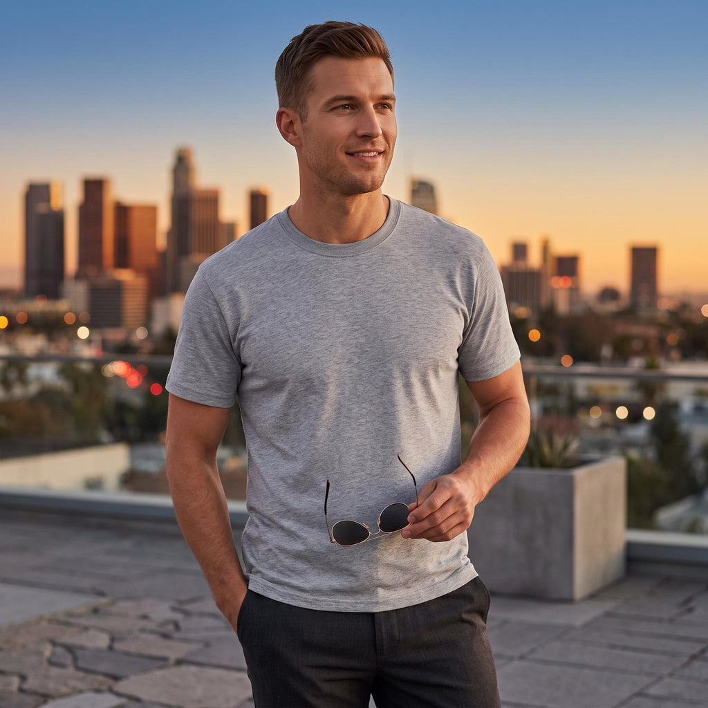 Blank 100% Cotton Short Sleeve T-Shirt K31103 | 175 GSM midweight