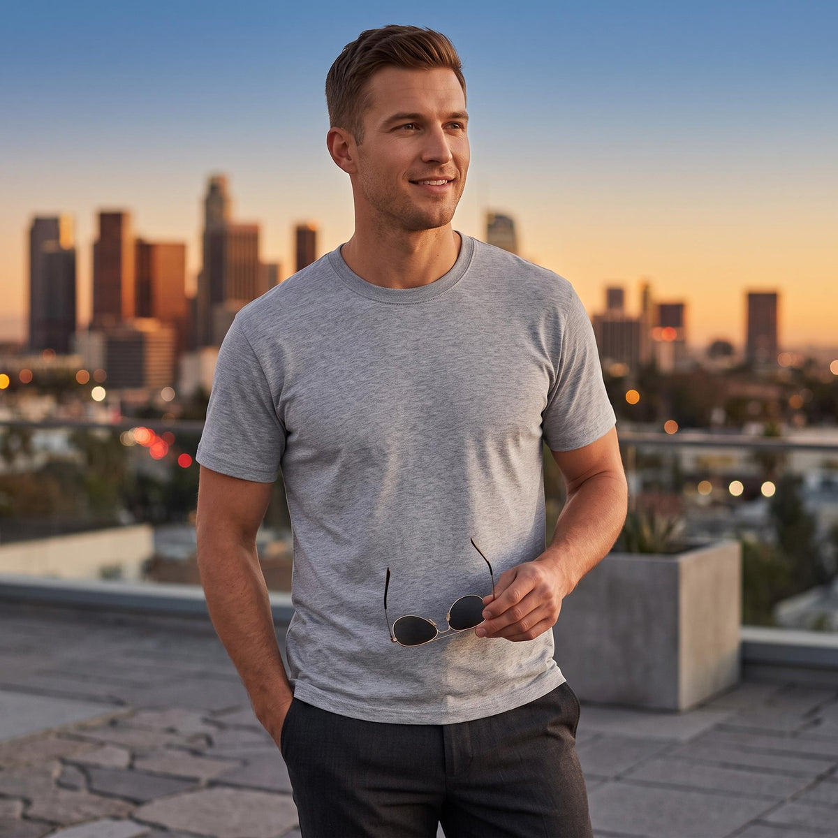 Blank 100% Cotton Short Sleeve T-Shirt K31103 | 175 GSM midweight