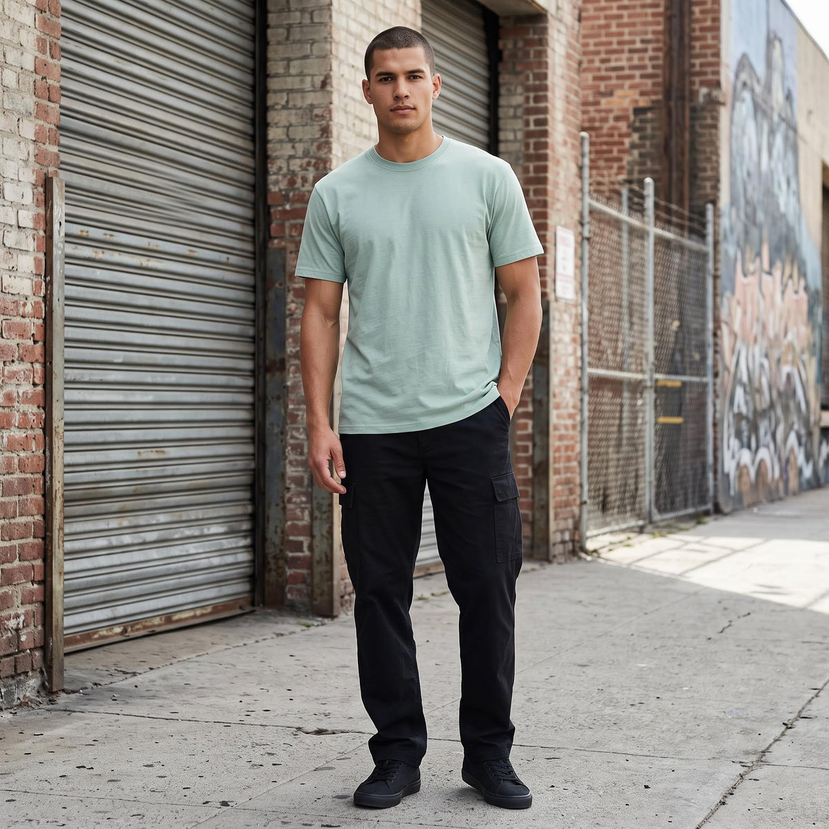 Blank 100% Cotton Short Sleeve T-Shirt K31103 | 175 GSM midweight