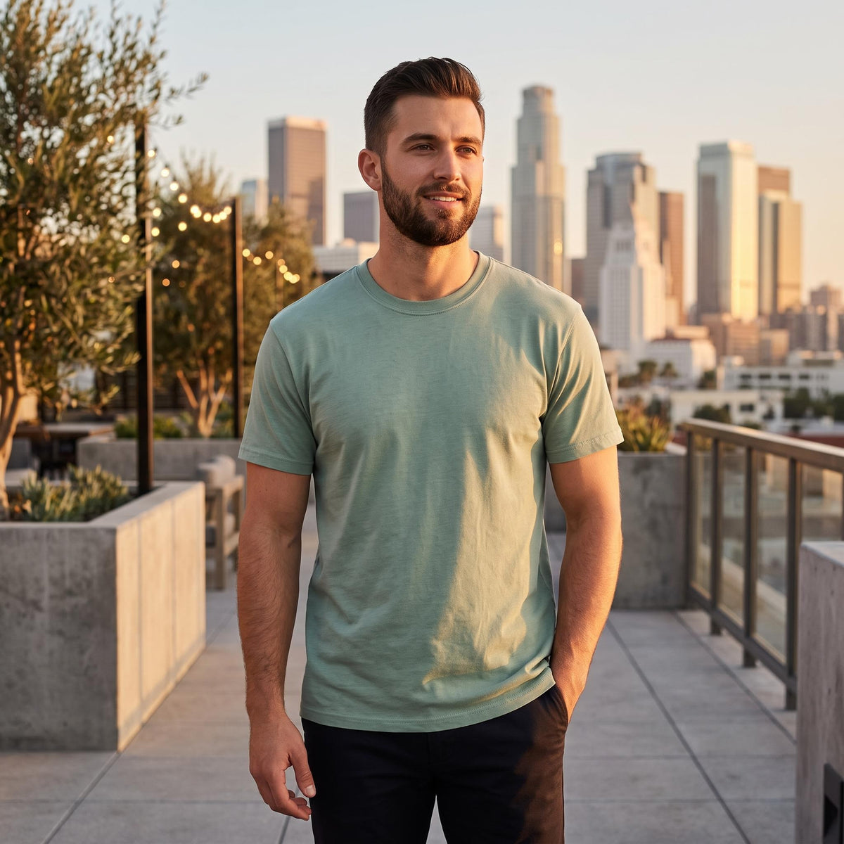 Blank 100% Cotton Short Sleeve T-Shirt K31103 | 175 GSM midweight