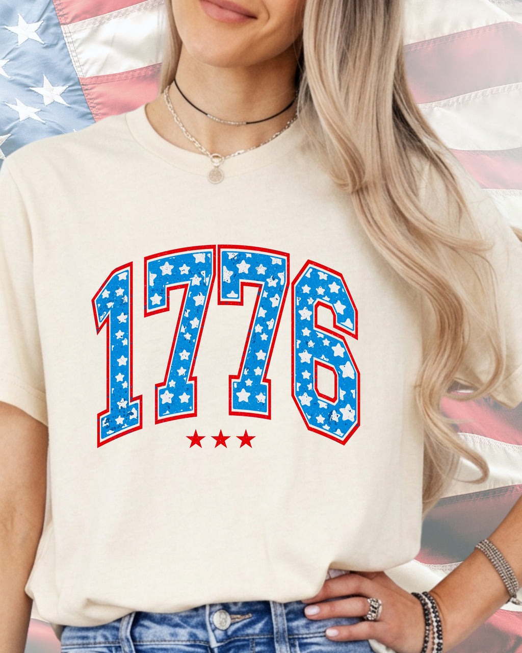 1776 USA Varsity-DTF Transfer
