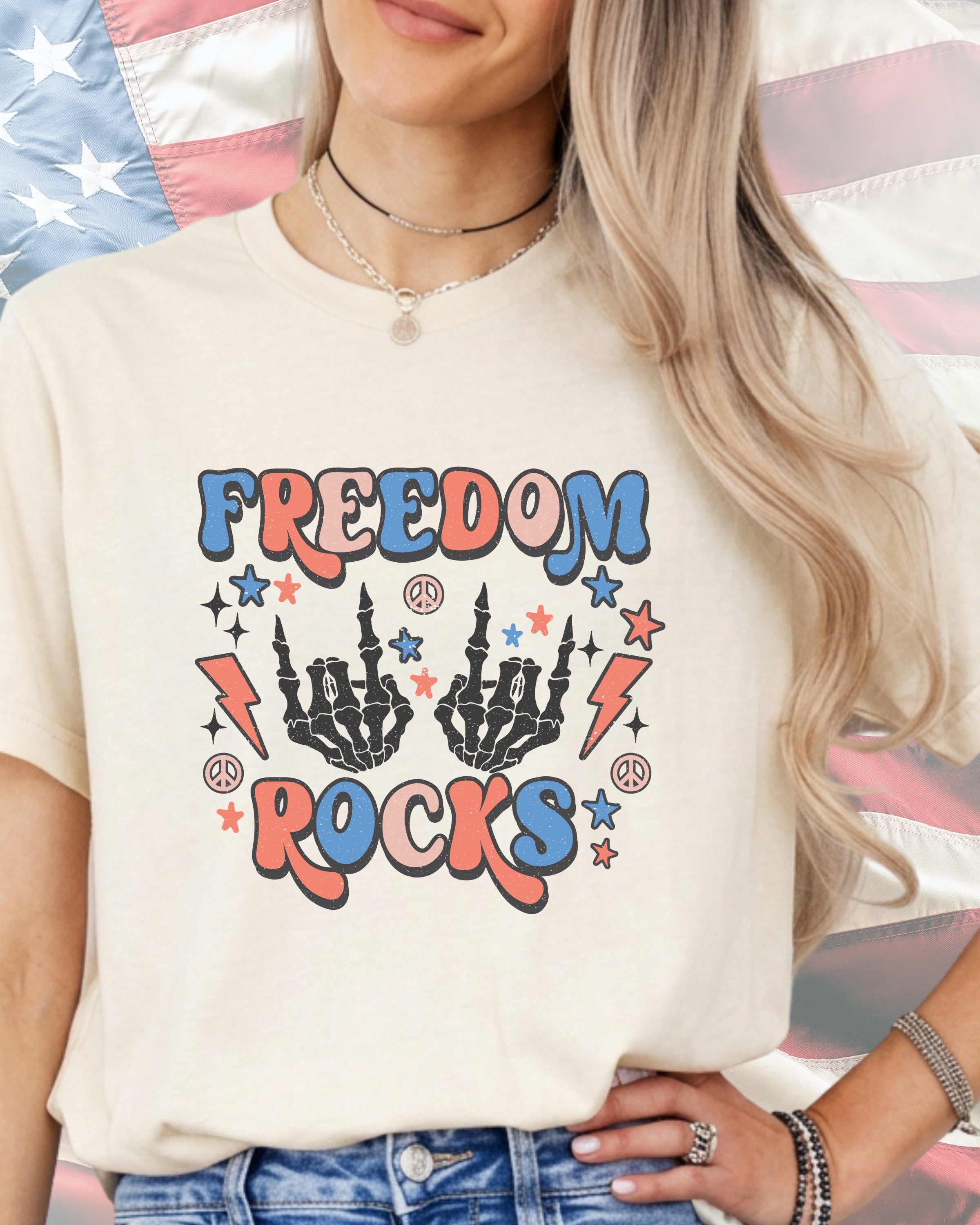 Freedom Rocks-DTF Transfer