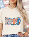 4th of July Tumblers-DTF Transfer