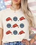 Western Stars Smiley-DTF Transfer