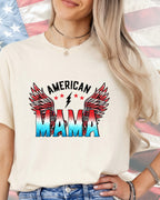 Rocker Flag Mama-DTF Transfer