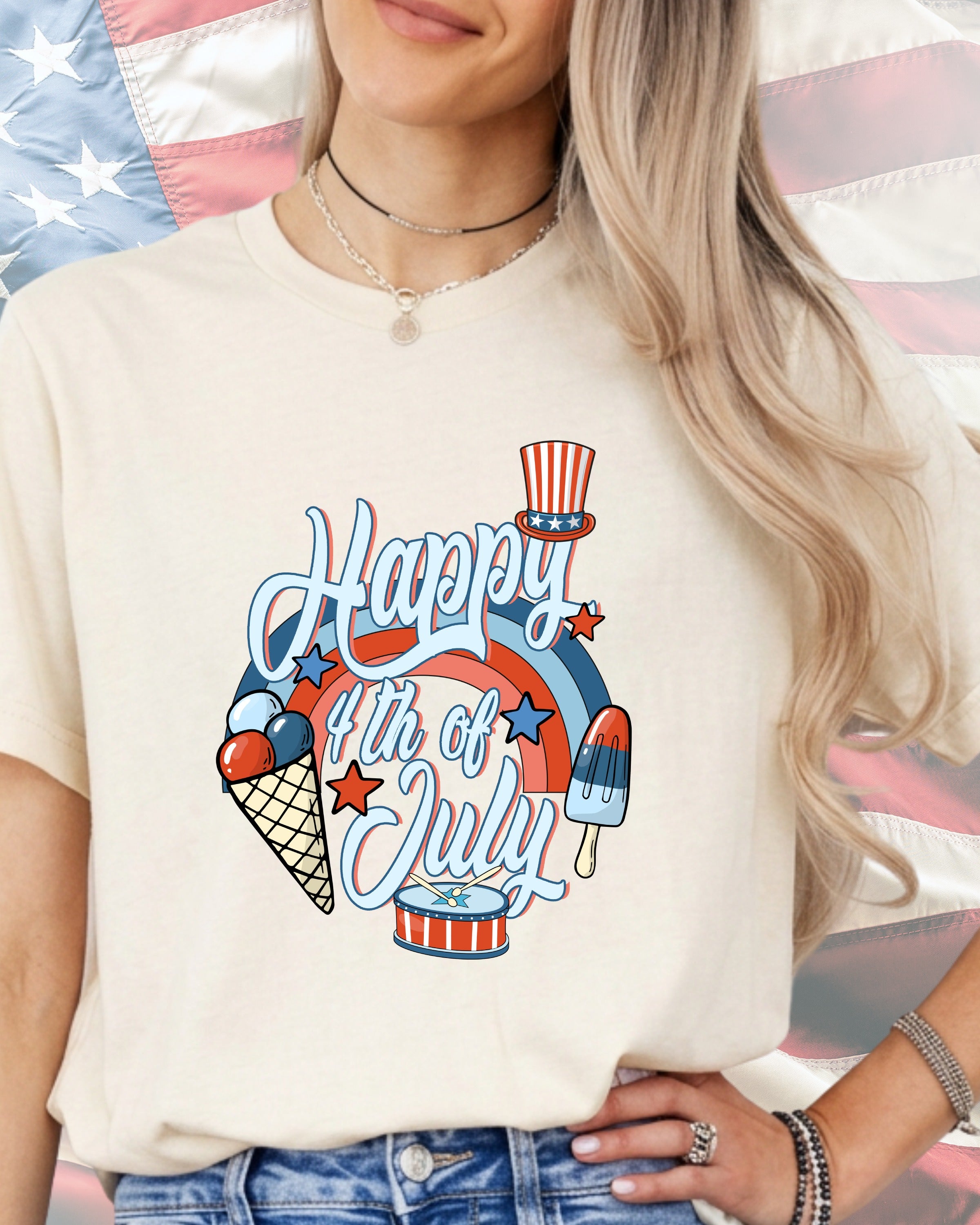 Happy 4th Of July-DTF Transfer
