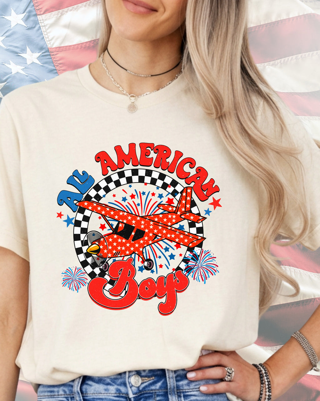 All American Boys Flyover-DTF Transfer