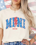 Mini USA Flag-DTF Transfer