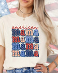 American Mama Stack-DTF Transfer