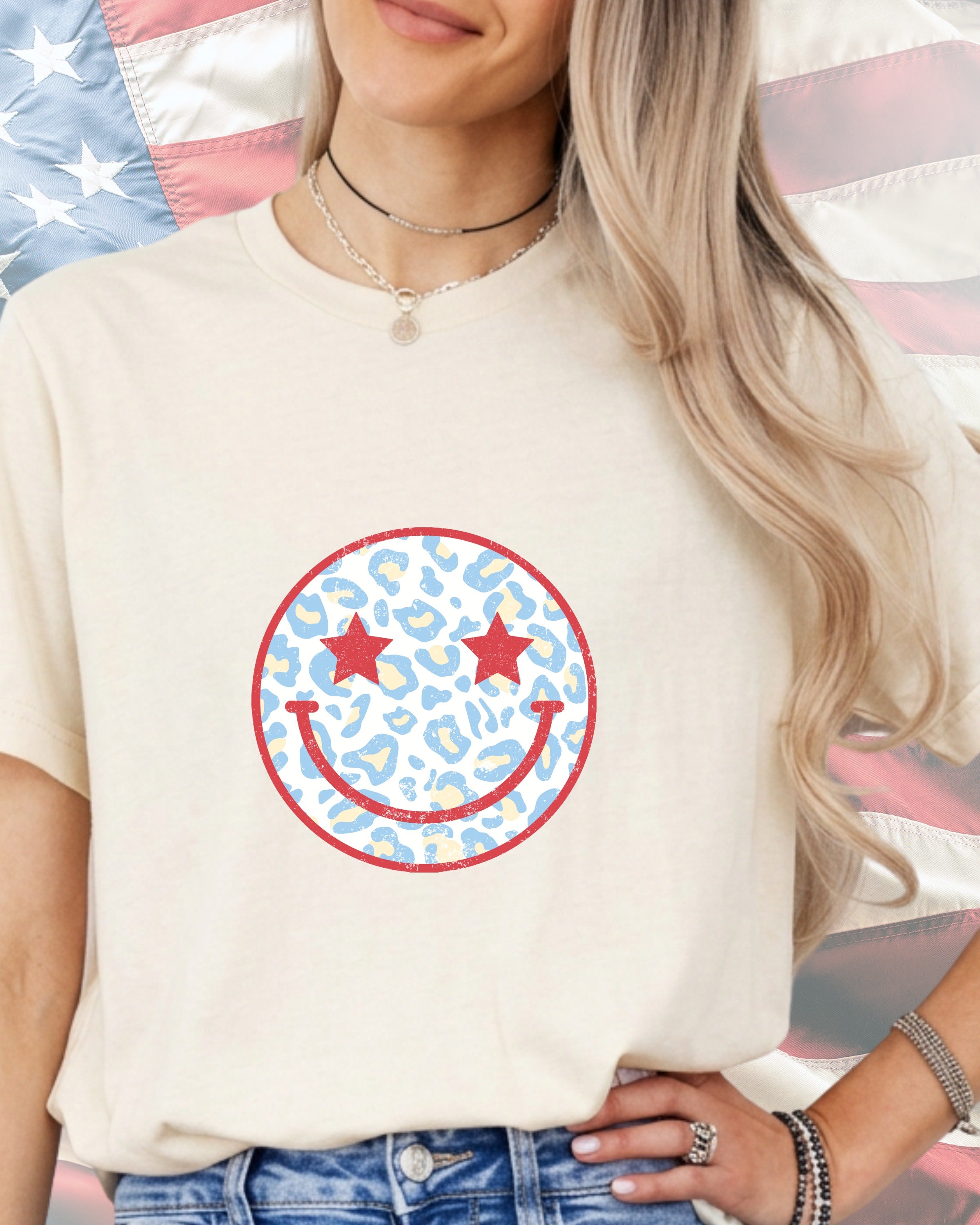 Cozy Cheetah Star Eyes-DTF Transfer