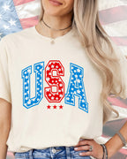 USA Blue & Red-DTF Transfer