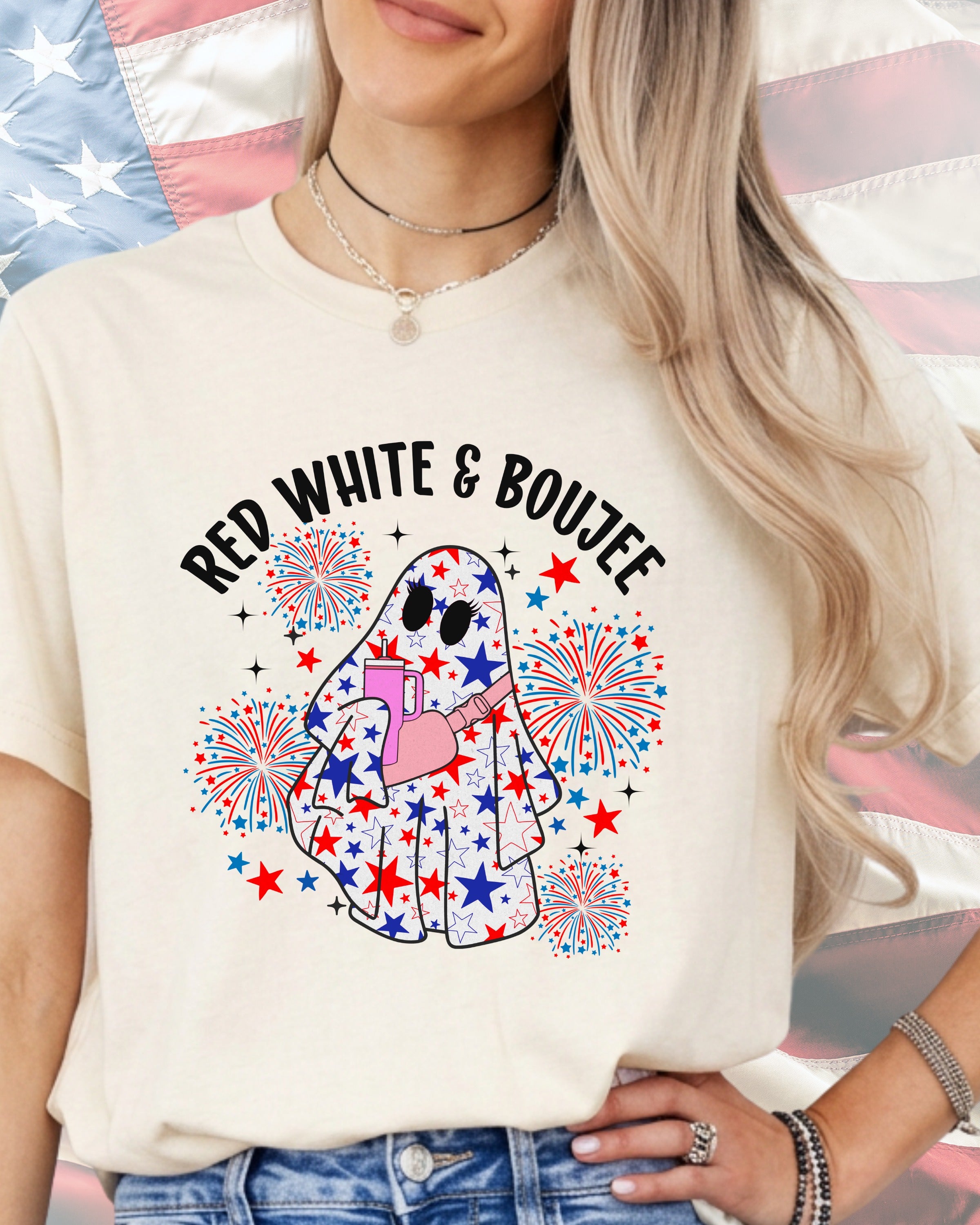 Red White & Boujee-DTF Transfer