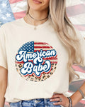 Retro Leopard American Babe-DTF Transfer