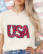 USA Stars-DTF Transfer