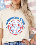 Cheetah Smley American Babe-DTF Transfer