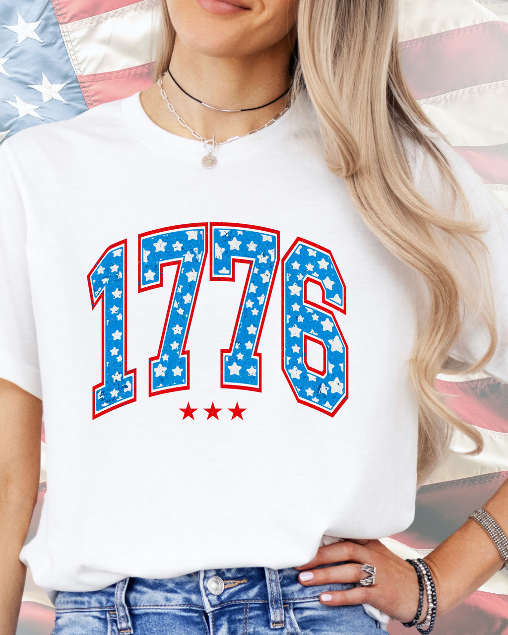 1776 USA Varsity-DTF Transfer