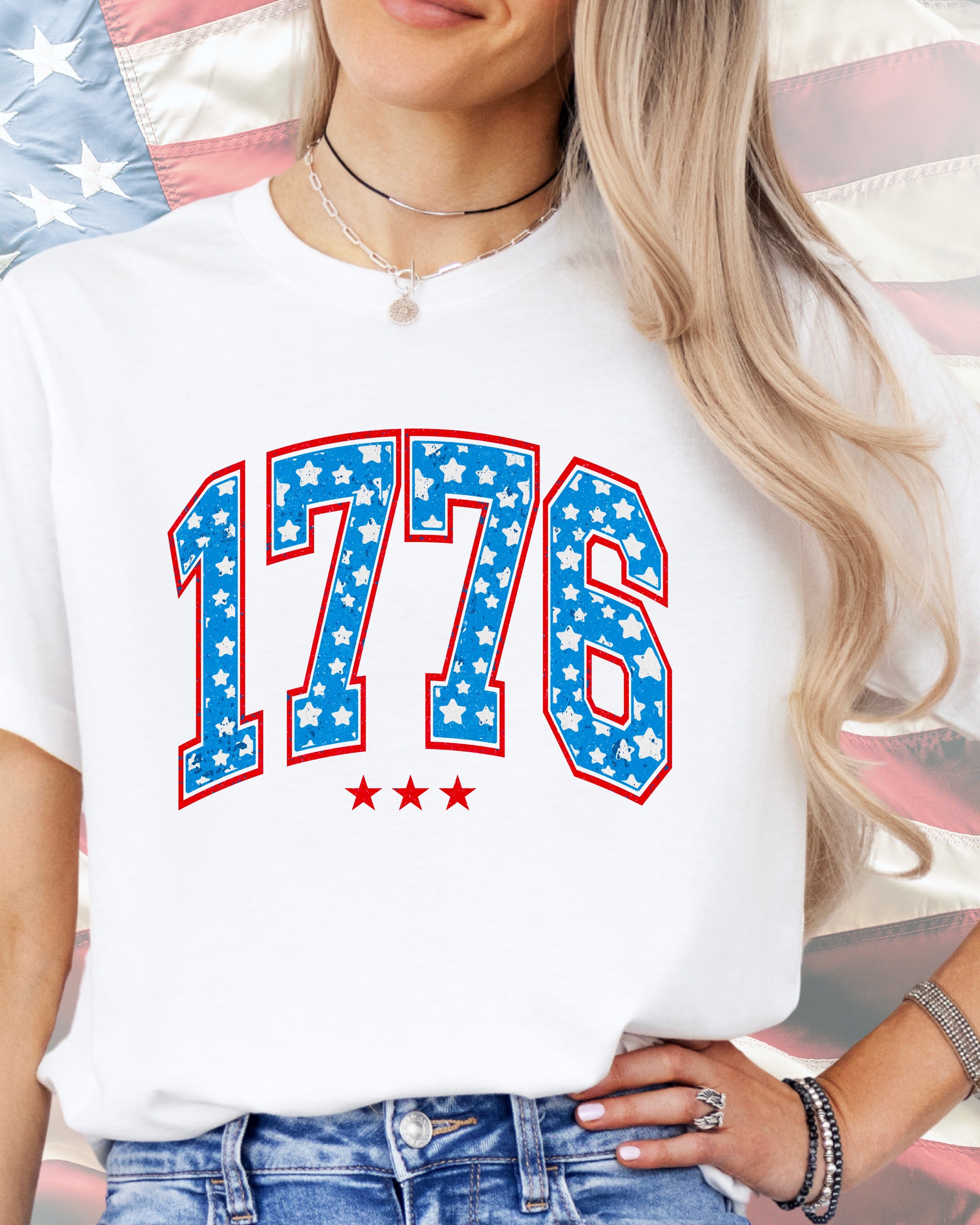 1776 USA Varsity-DTF Transfer