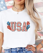 Retro USA Varsity Star-DTF Transfer
