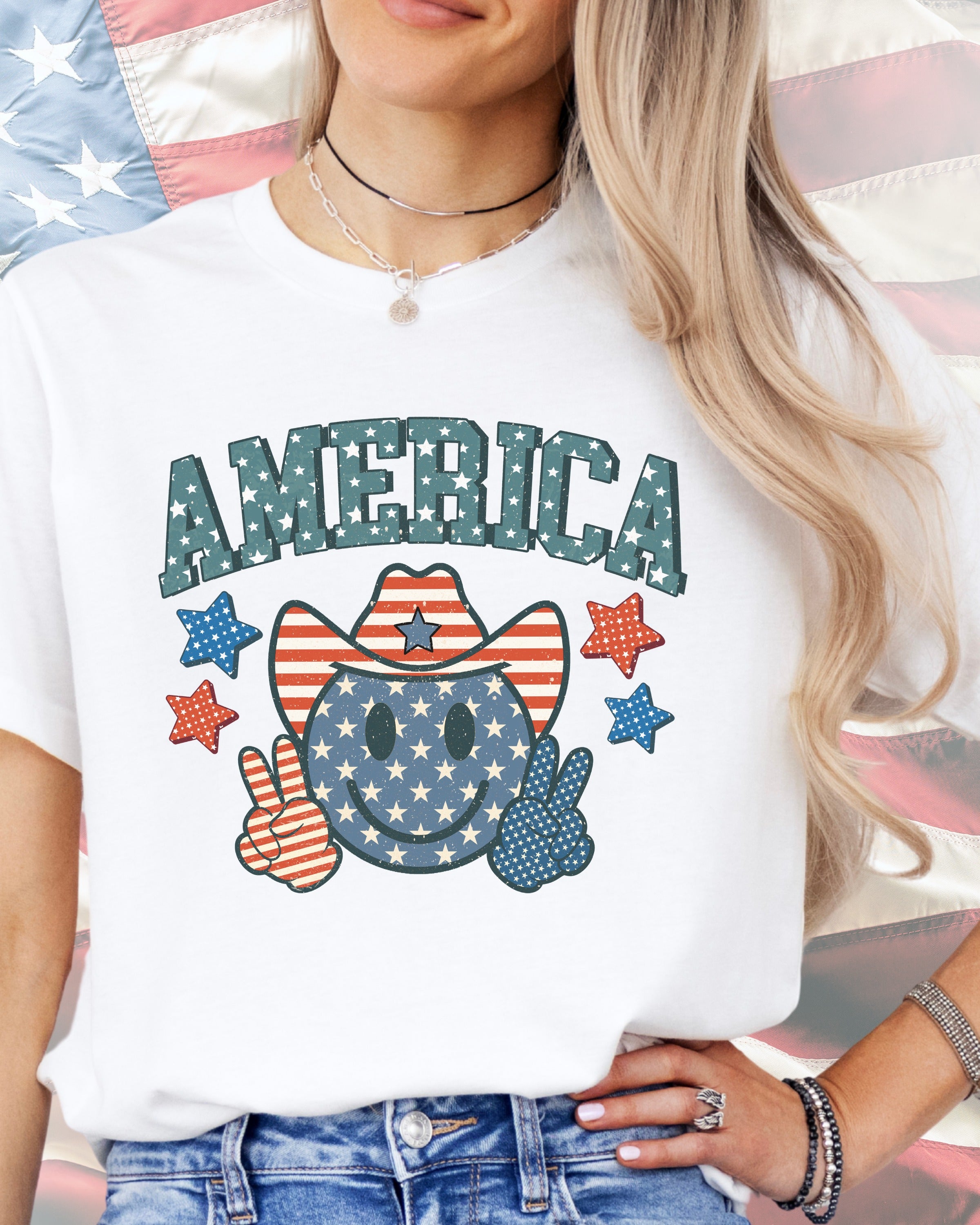 Patriot Cowboy Peace-DTF Transfer