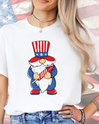 Uncle Sam Firework Gnome-DTF Transfer